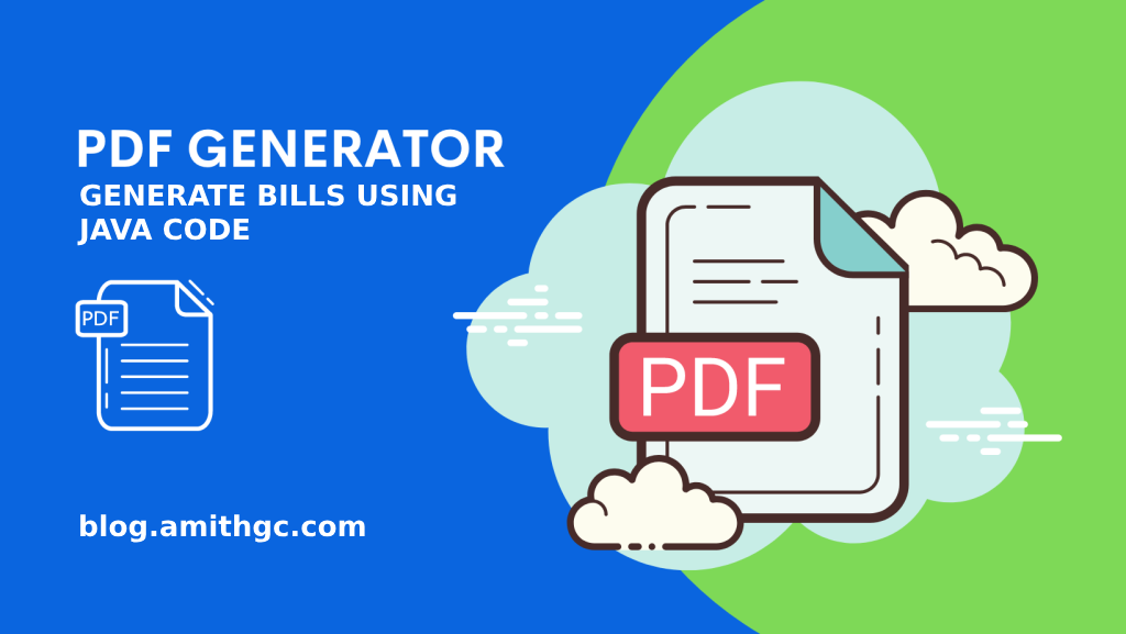 How to Generate PDF using Java